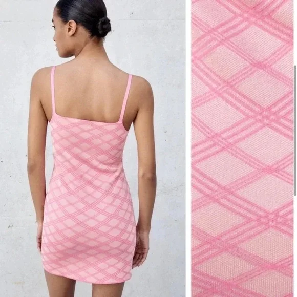 NWT Zara Knit Mini Dress - Picture 4 of 11